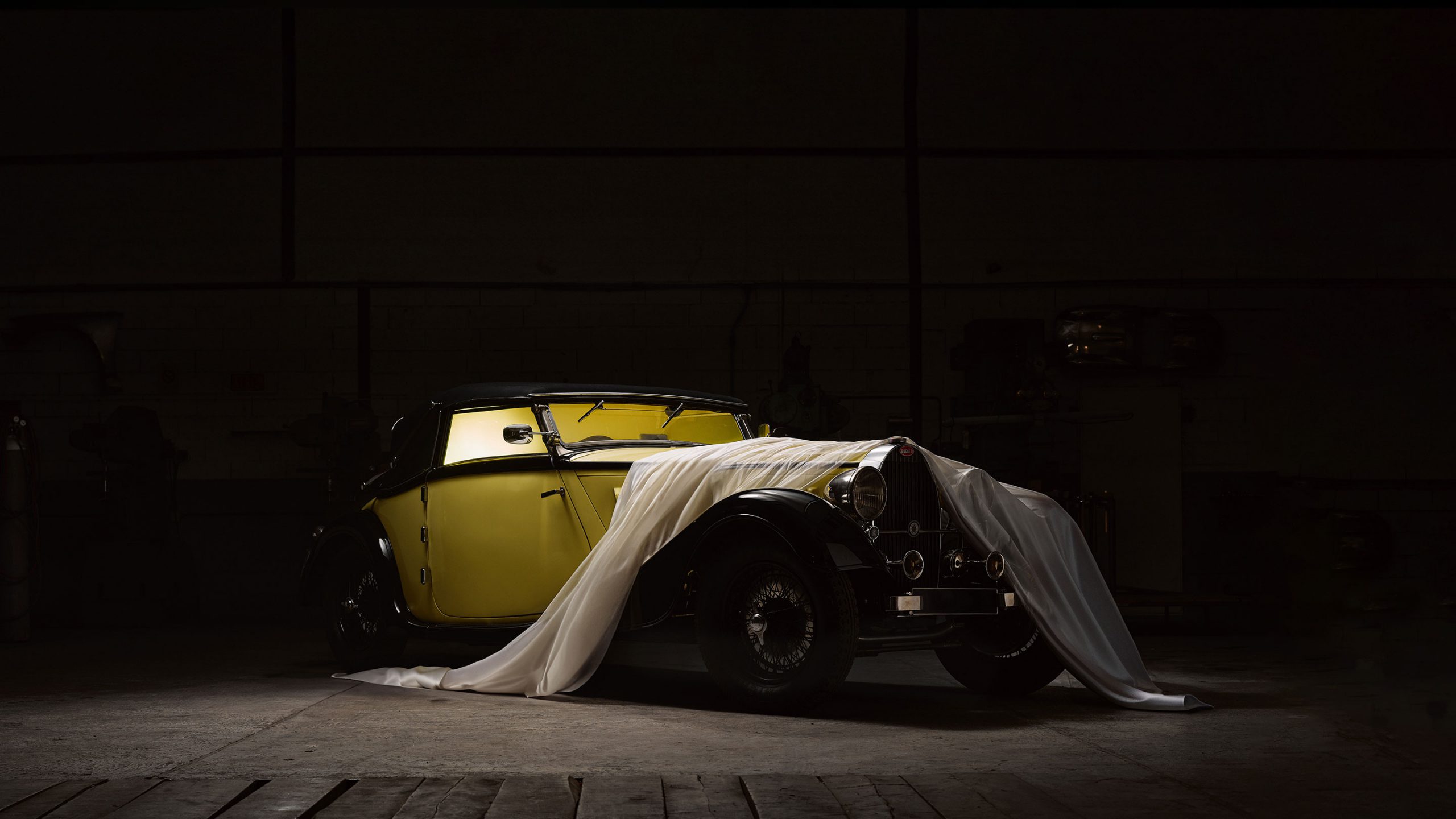 Ancienne Bugatti restaurée par Mehdi Vidal